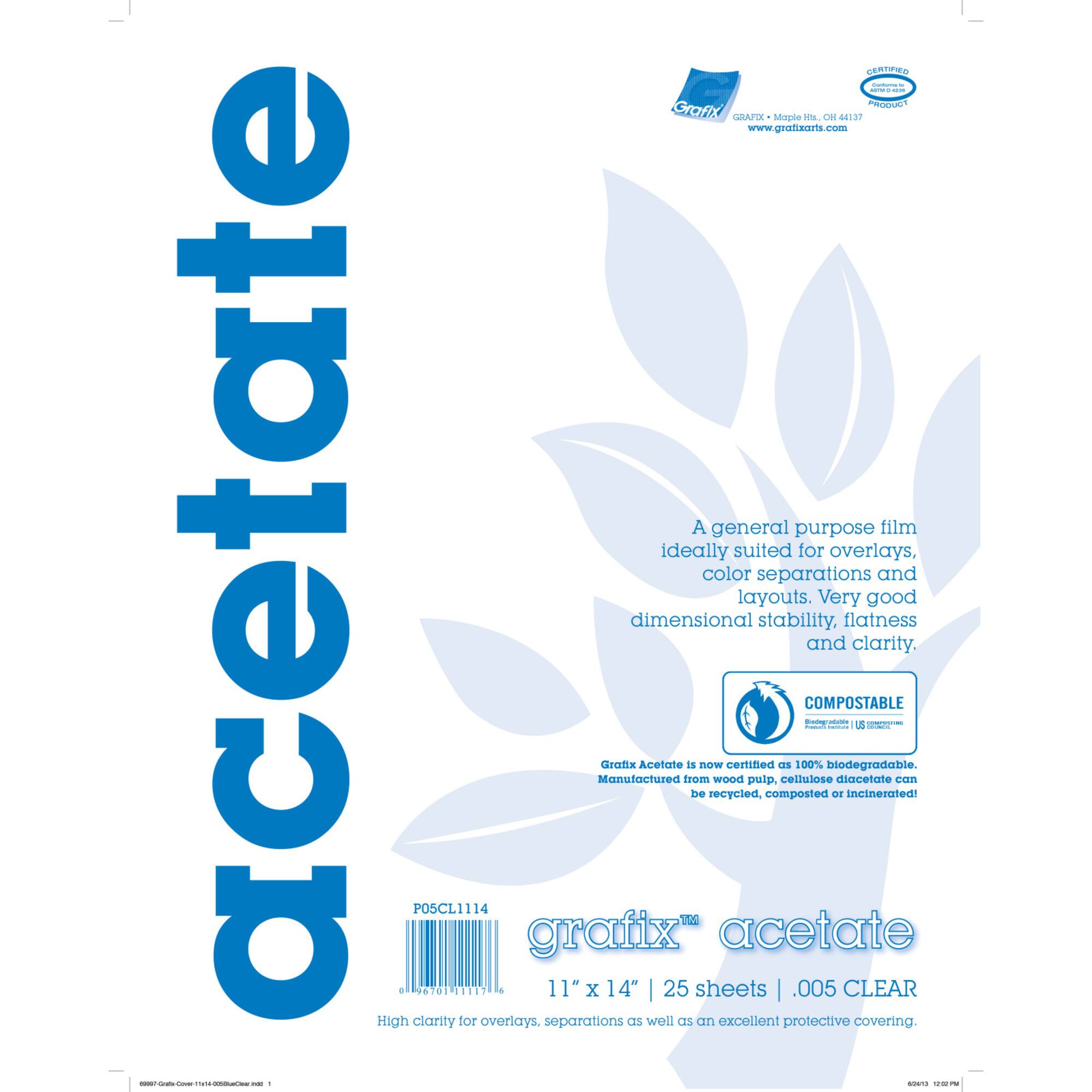 Grafix™ Clear Acetate Film